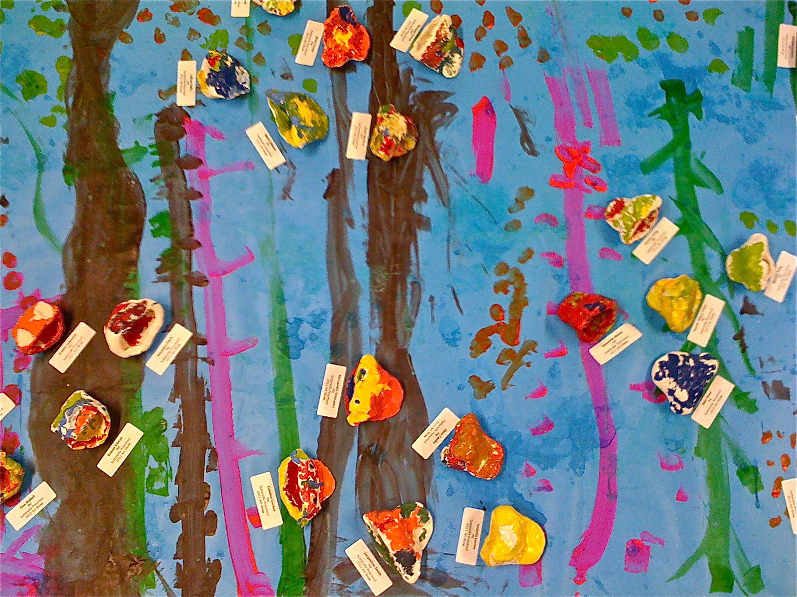 Kids Art Market Art Show at Sutterville Preschool