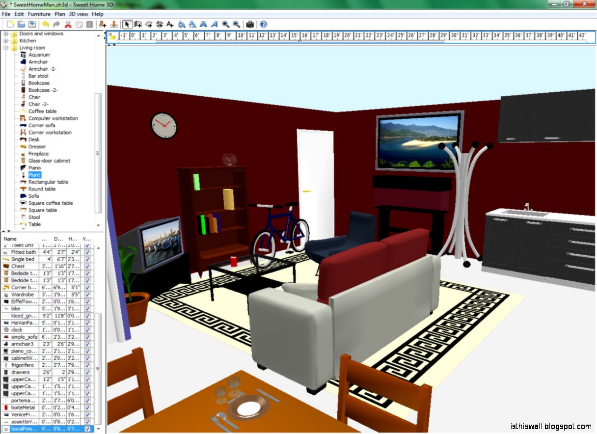 best software for interior design 3d