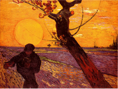 'Sembrador a la puesta de Sol sembrador-a-la-puesta-de-sol-1888-de-vicent-van-gogh