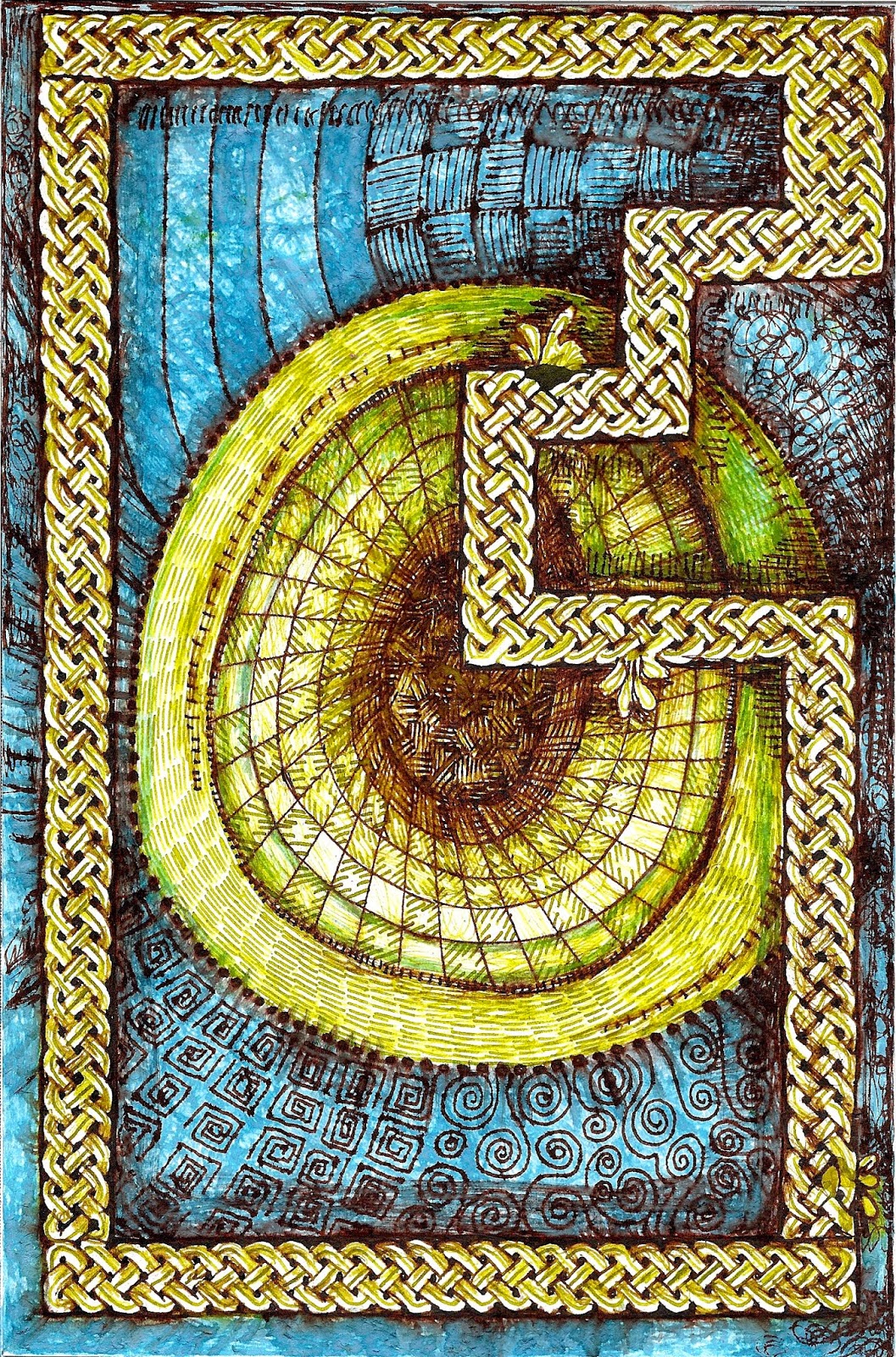 Fountain Pen Drawing or Painting? GraFIt Zentangle FountainPen