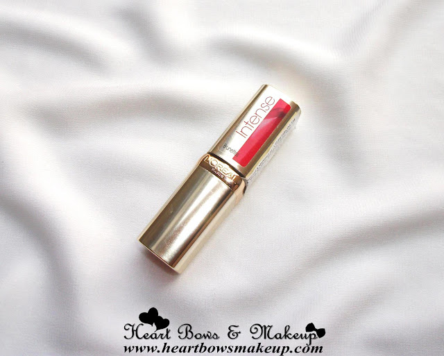 LOreal Paris Color Riche Intense Lipstick Pink Passion Review, Swatches, Price & Buy Online India