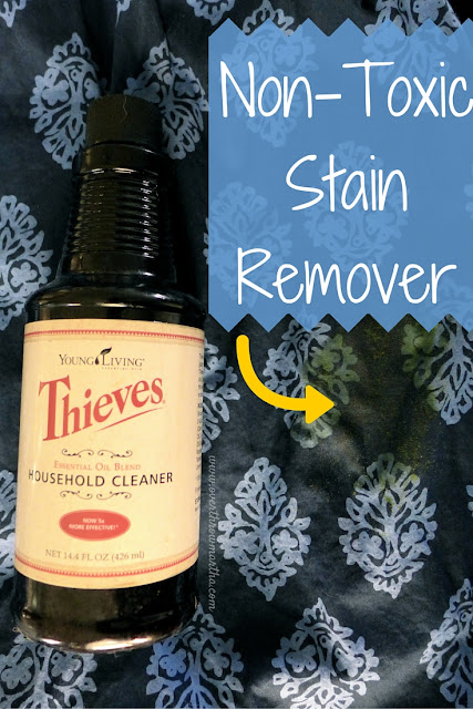 Non-toxic #stain remover that's easy to make. Works like a charm, too! 
