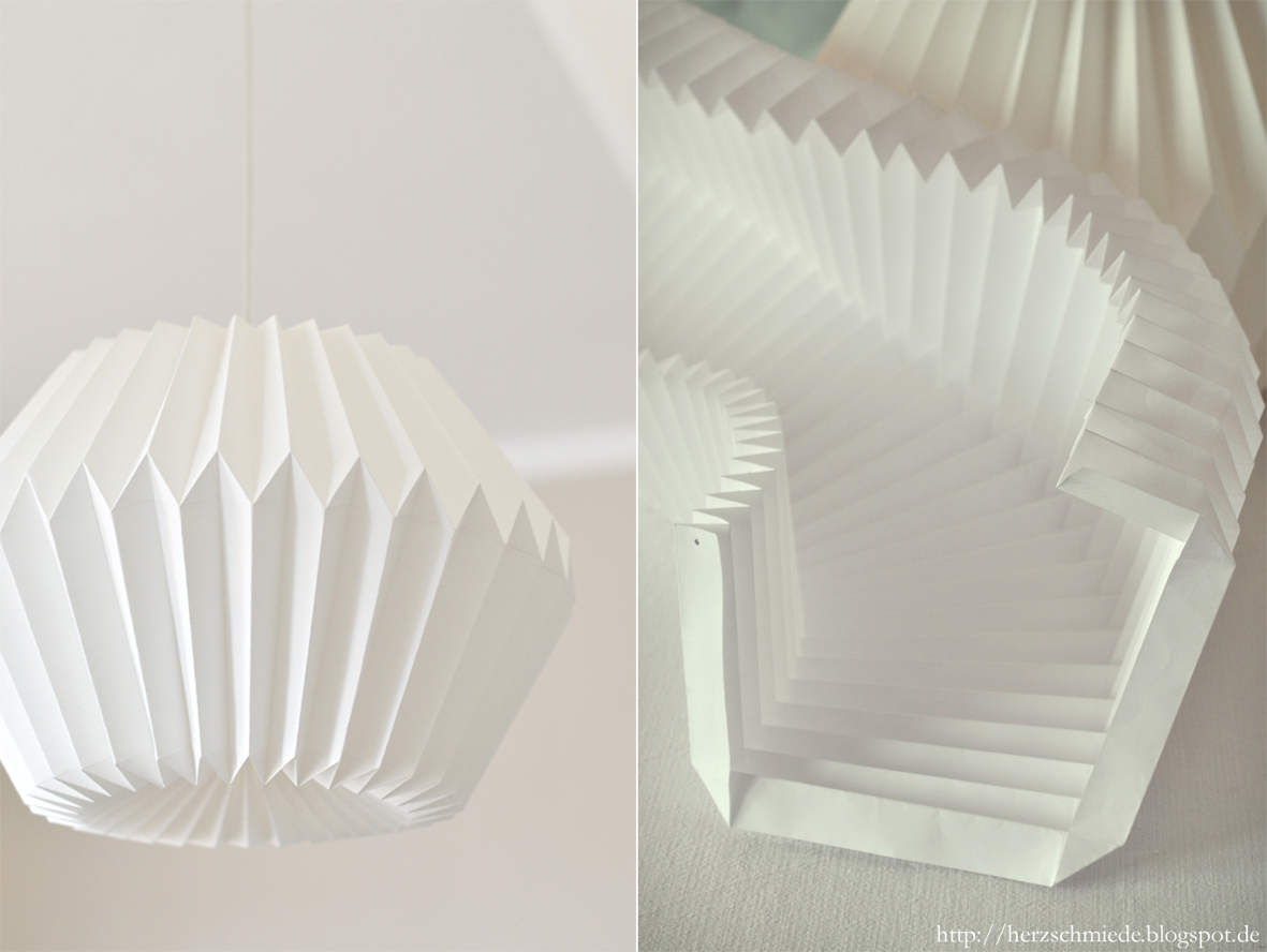 Diy Origami Papierlampe Origami Paper Lamp Lampe Aus