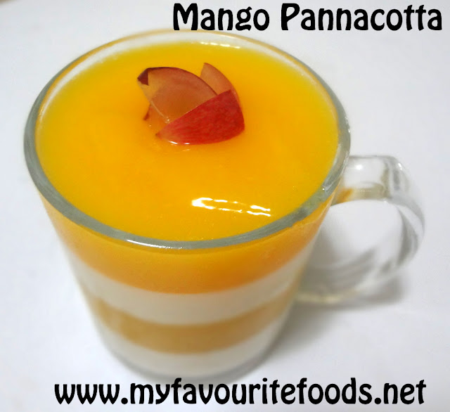 Mango Pannacotta