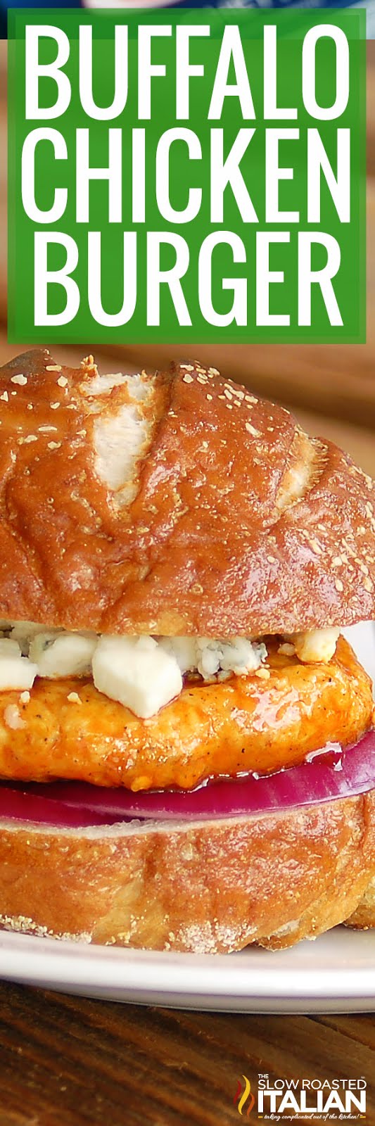 Spicy Buffalo Chicken Burger