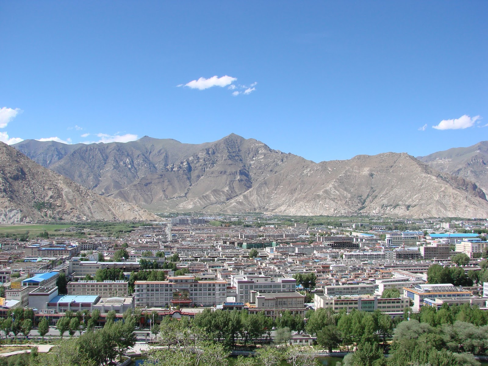 Lhasa scene