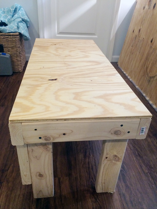 IHeart Organizing Studio Update DIY BuiltIn Bench