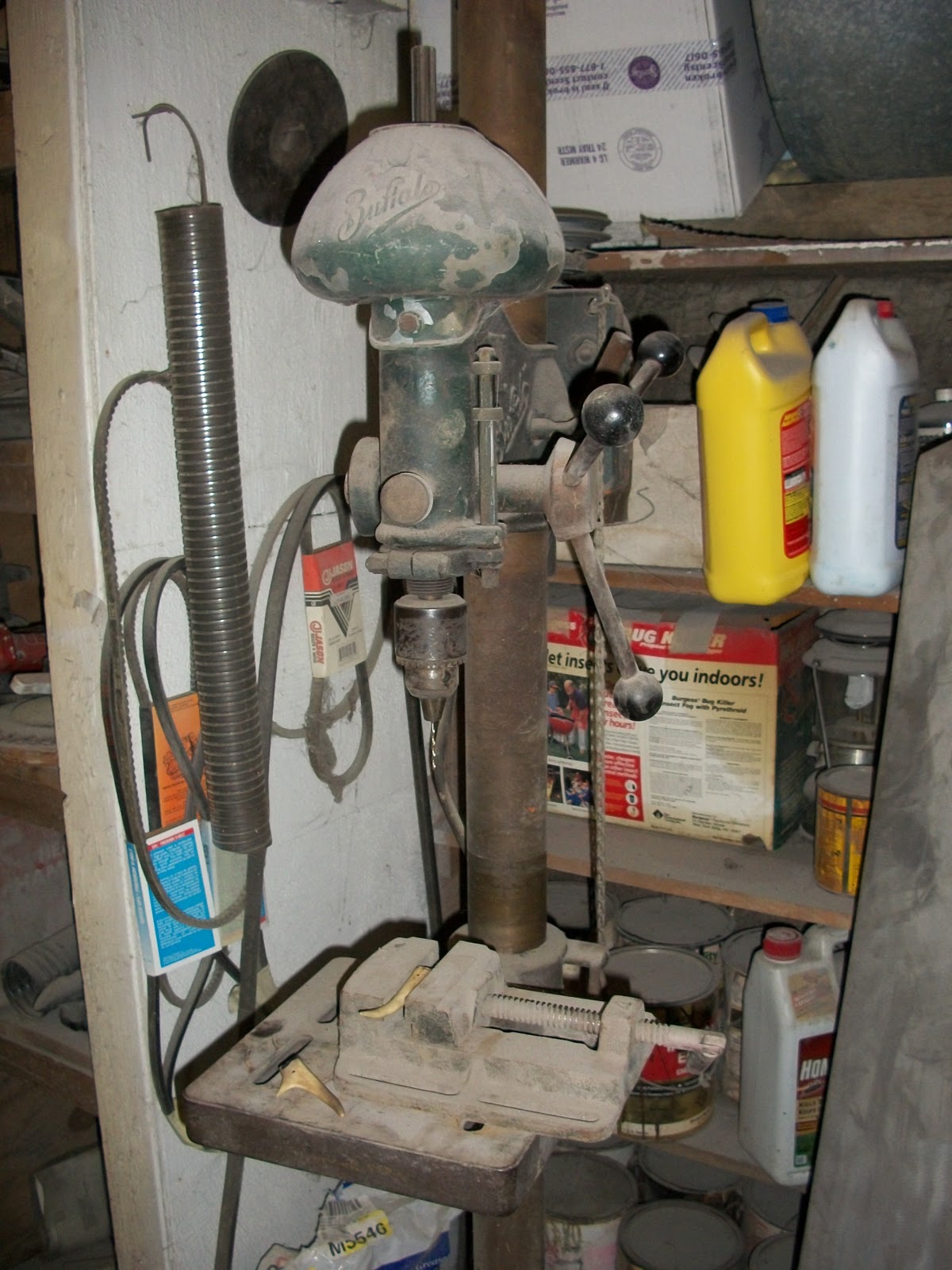 Concha's Comments Vintage Buffalo Drill Press