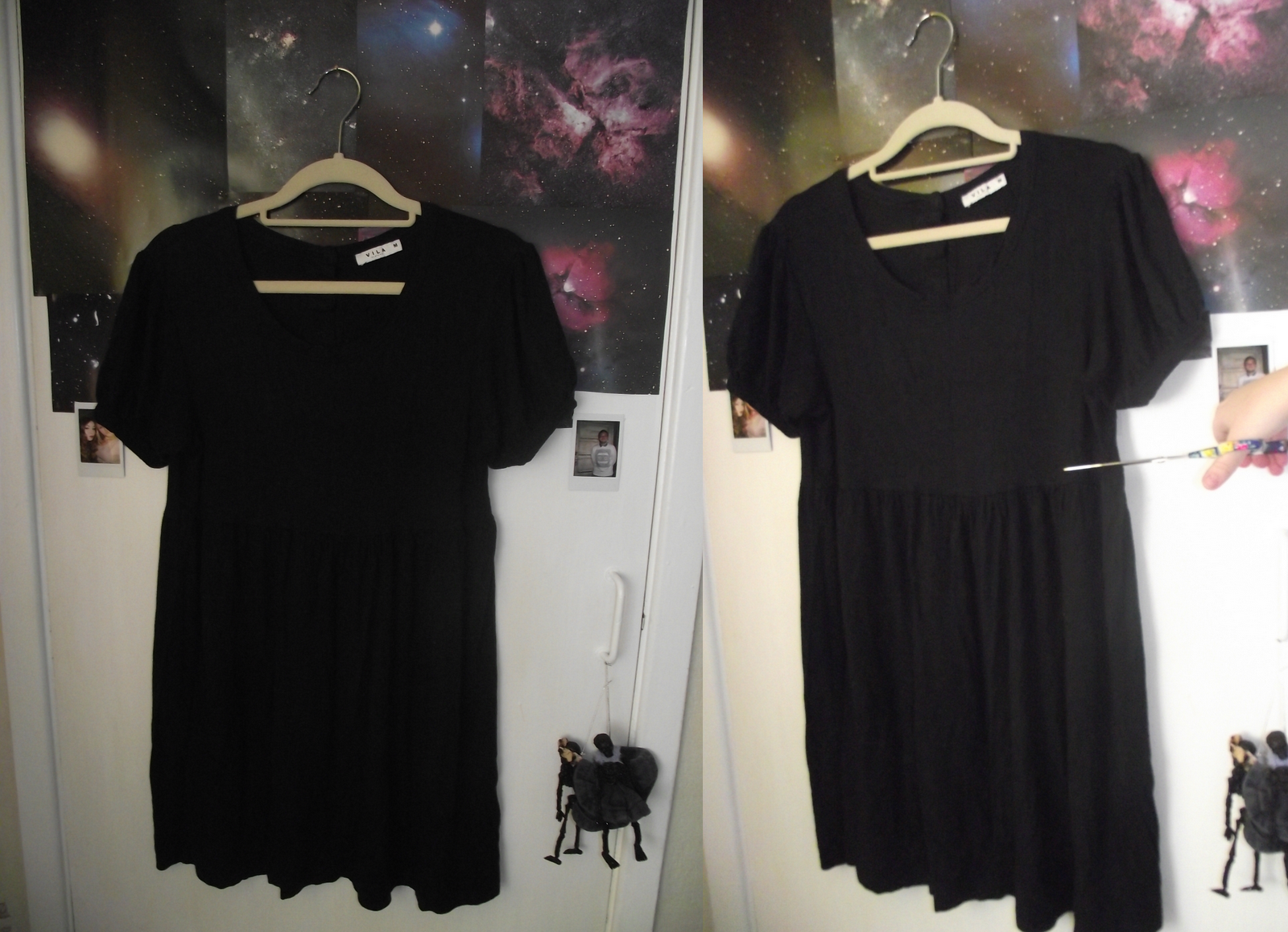 DIY; Safety Pin Dress BIRD BLOOM