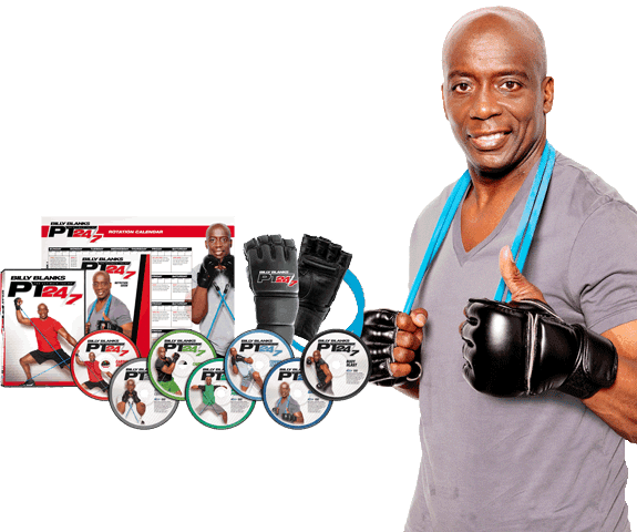 6 Day Billy Blanks Pt 24 7 Workout Calendar with Comfort Workout Clothes