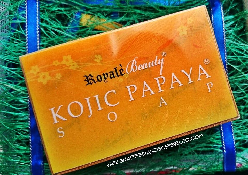 Product Review Royale Beauty Kojic Papaya Soap Snapped and Scribbled