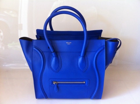Celine Blue Bag