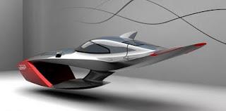 Audi Calamari concept car-‘flying’ concept car 