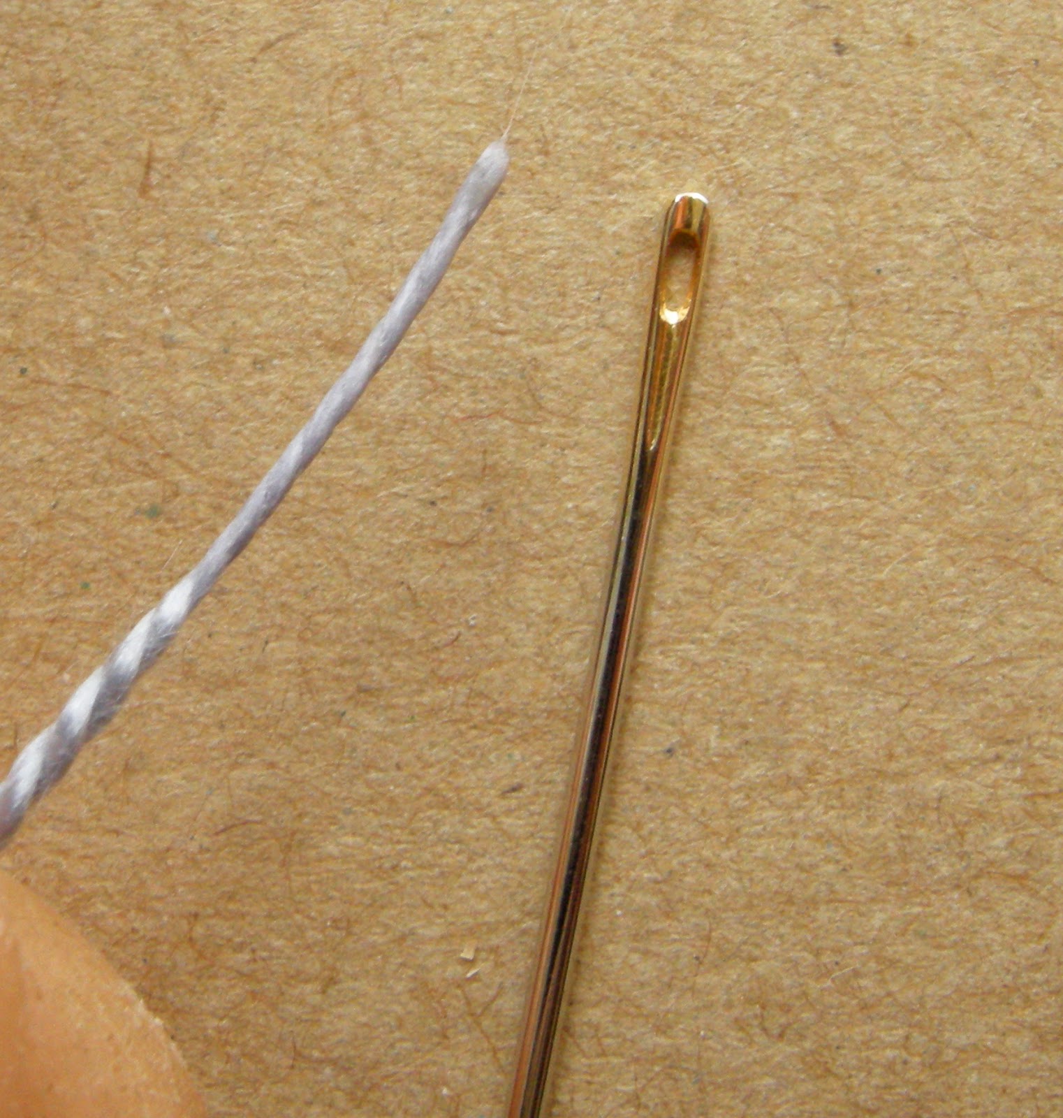 Queenie's Needlework How to manage the Drizzle stitch