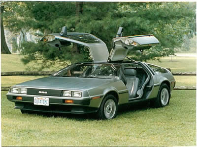 On April 19 Easter Sunday 1981 the first Delorean DMC12's were driven to