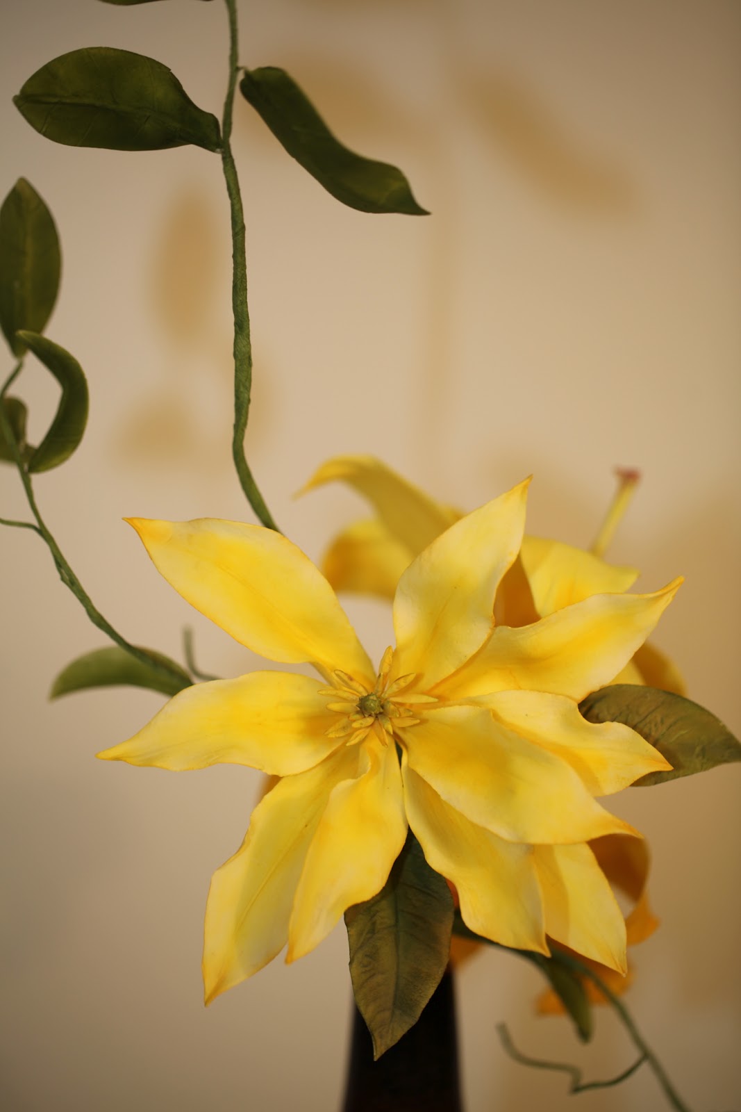 Shaile's Edible Art Adding Color to Sugar Flowers