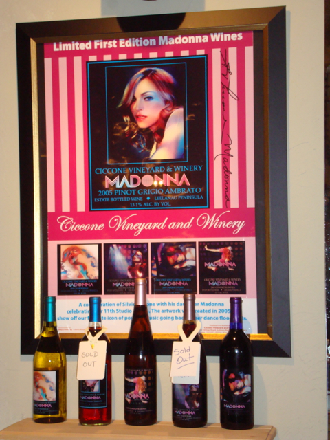 Ciccone Winery - Madonna's Dads winery