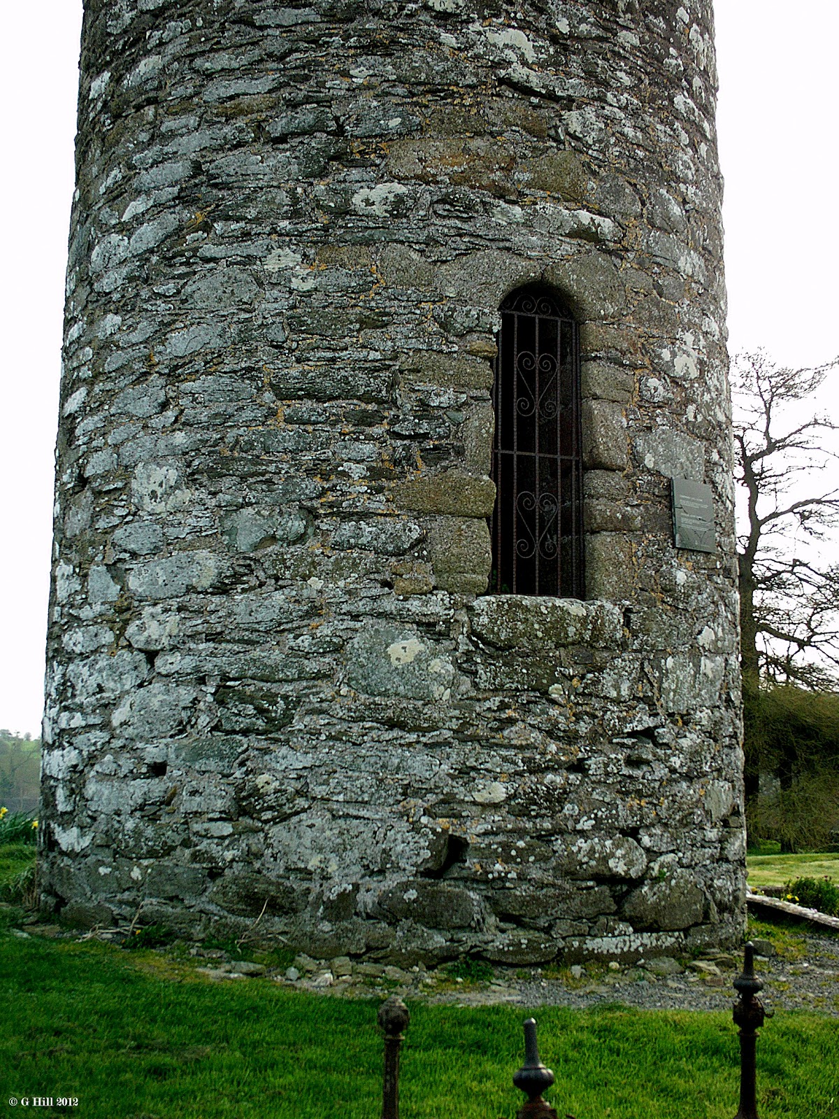 Ireland In Ruins Old Kilcullen Round Tower & Church Co Kildare