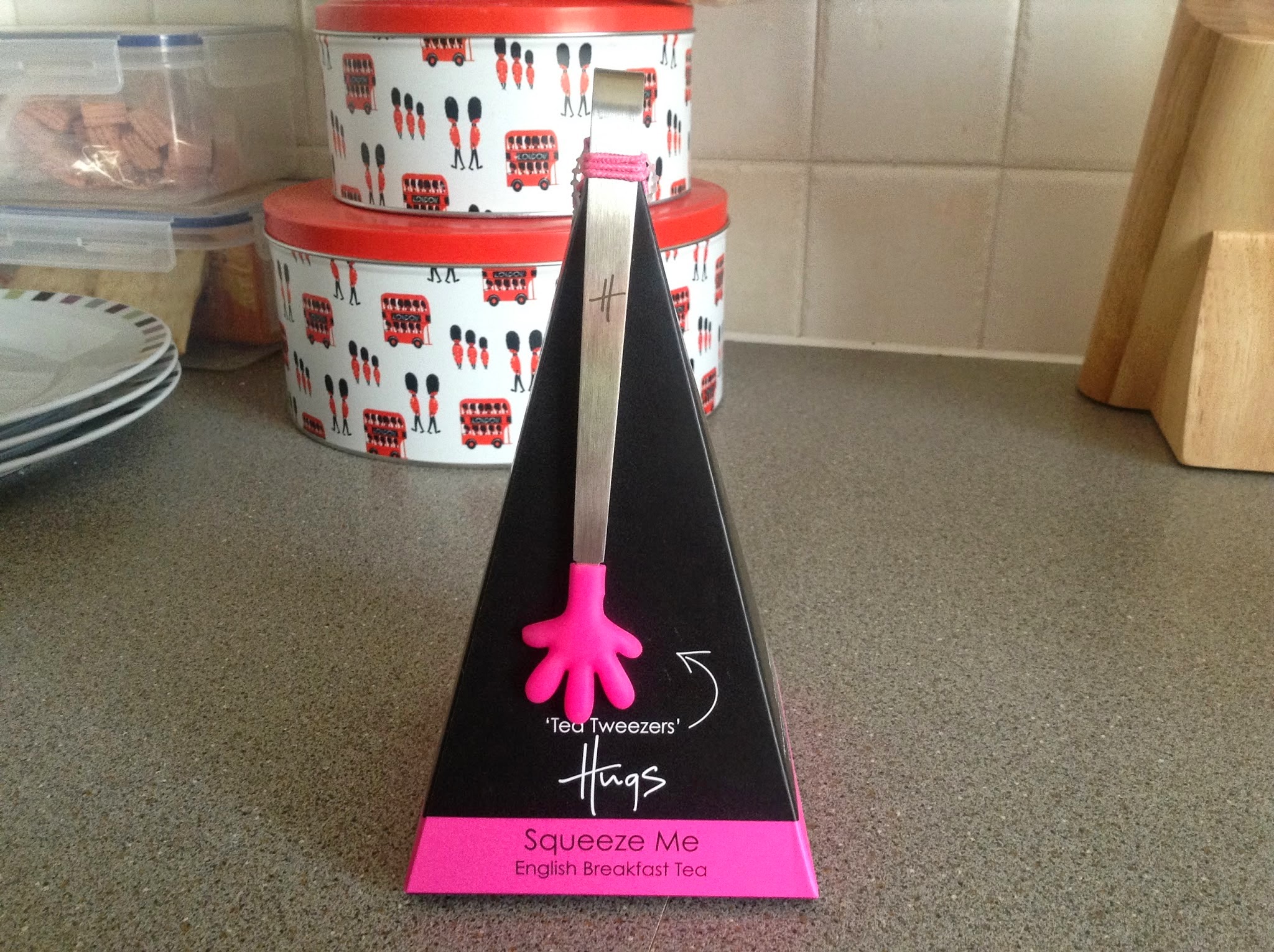 Gifts from ‘Hugs’ Tea Tweezers Hope, Freedom, Love