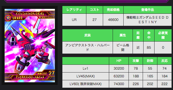 Gジェネfr Urインフィニットジャスティスガンダム性能 のいたんのgジェネfr 攻略日記