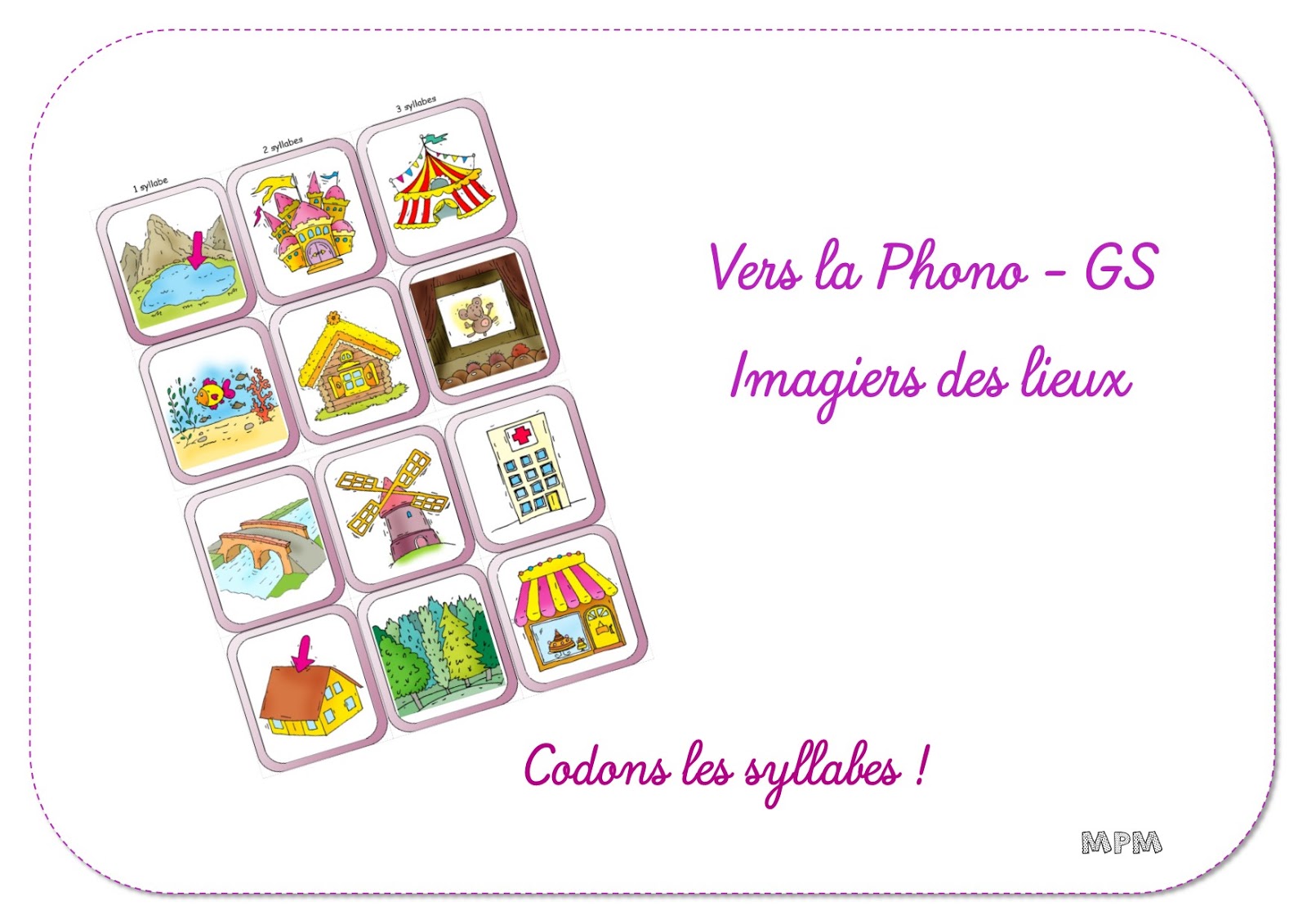 Phonologie Codons les syllabes GS