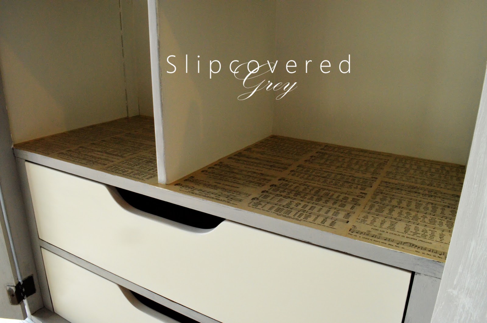 Craigslist Slipcovered Grey