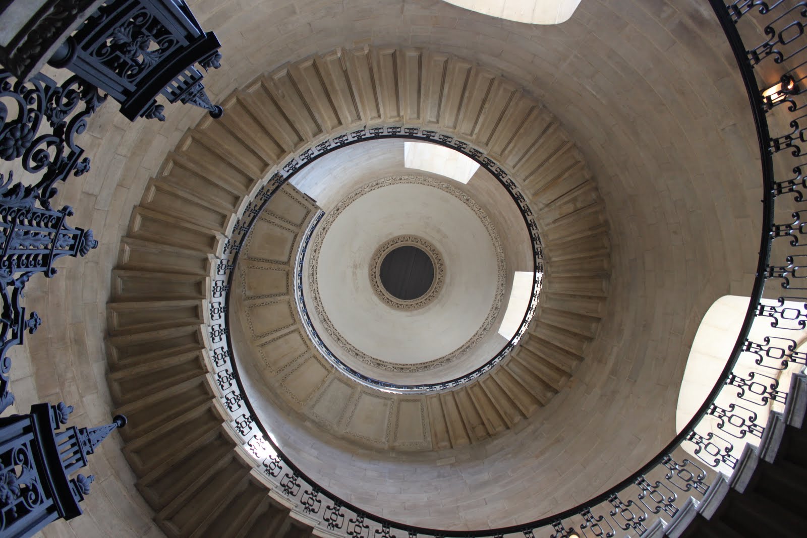 St Pauls London Dean’s Stair, sometimes known as the Geometric Stair