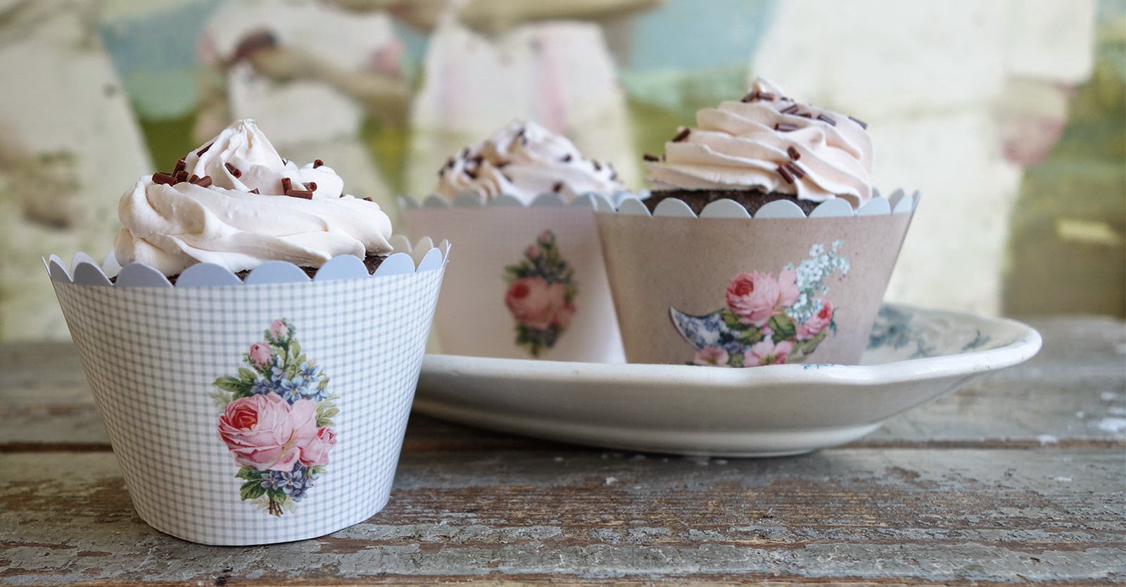 Tilda's Free Summer Cupcake Wrappers Sweet Tidings