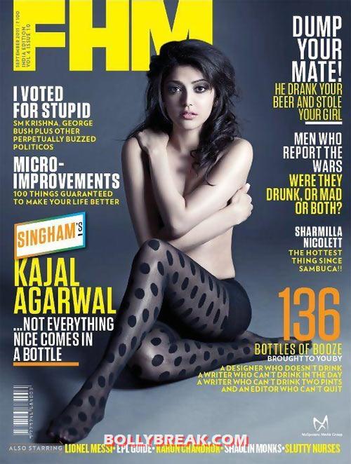 Kajal Aggarwal Naked FHM Cover Scan - (11) - Who is Hottest FHM Cover girl from Bollywood?