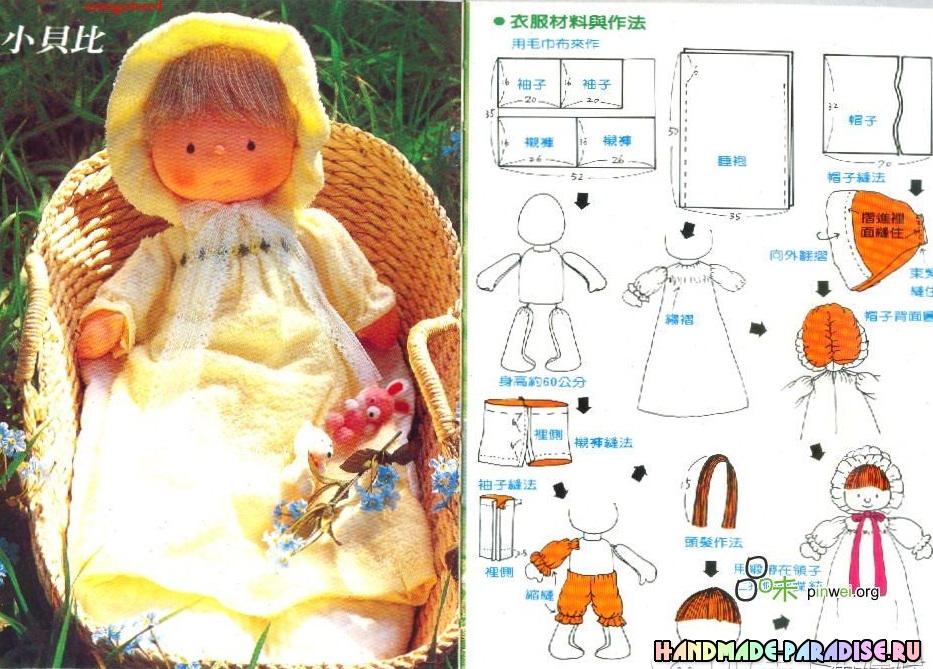 Японский журнал. Куклы Kyoko Yoneyama