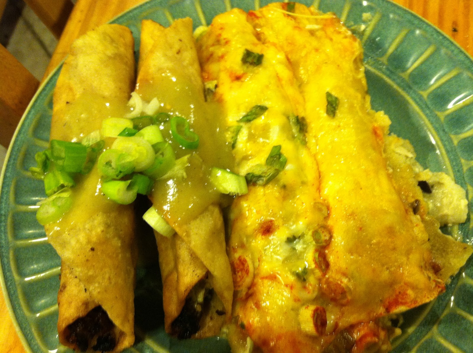 Cilantro Cream Cheese Chicken Taquitos Journey To My New Me