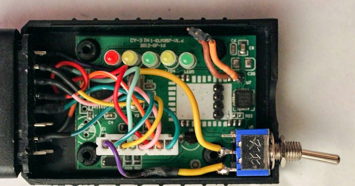 OBD-II Arduino Car Information Display | Koncha Tech usb y cable wiring diagram 