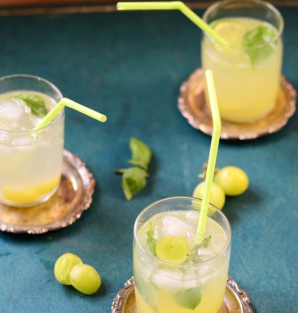 Verses from my Kitchen Smashed Grape Cocktail and a Drive To Nowhere