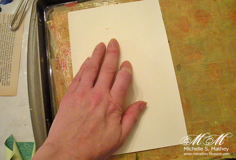 Pigment of My Imagination Gelatin Leaf Prints