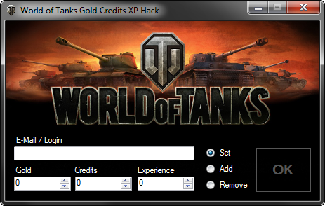 Hack wot gold World Of