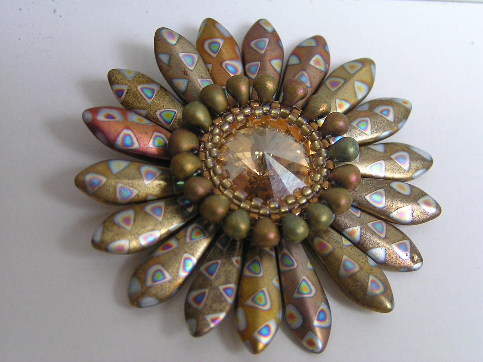 Catrina jewels Gerbera and variations (Perle4u)