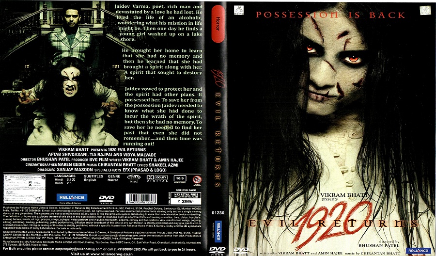 1920 Evil Returns Hindi Movie Free Download