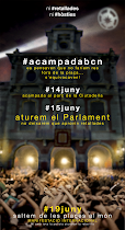 Cartell ACAMPADA BCN