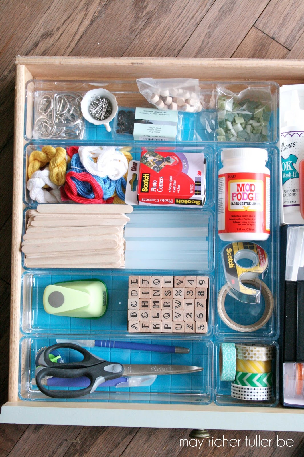 Craft Supplies Organization