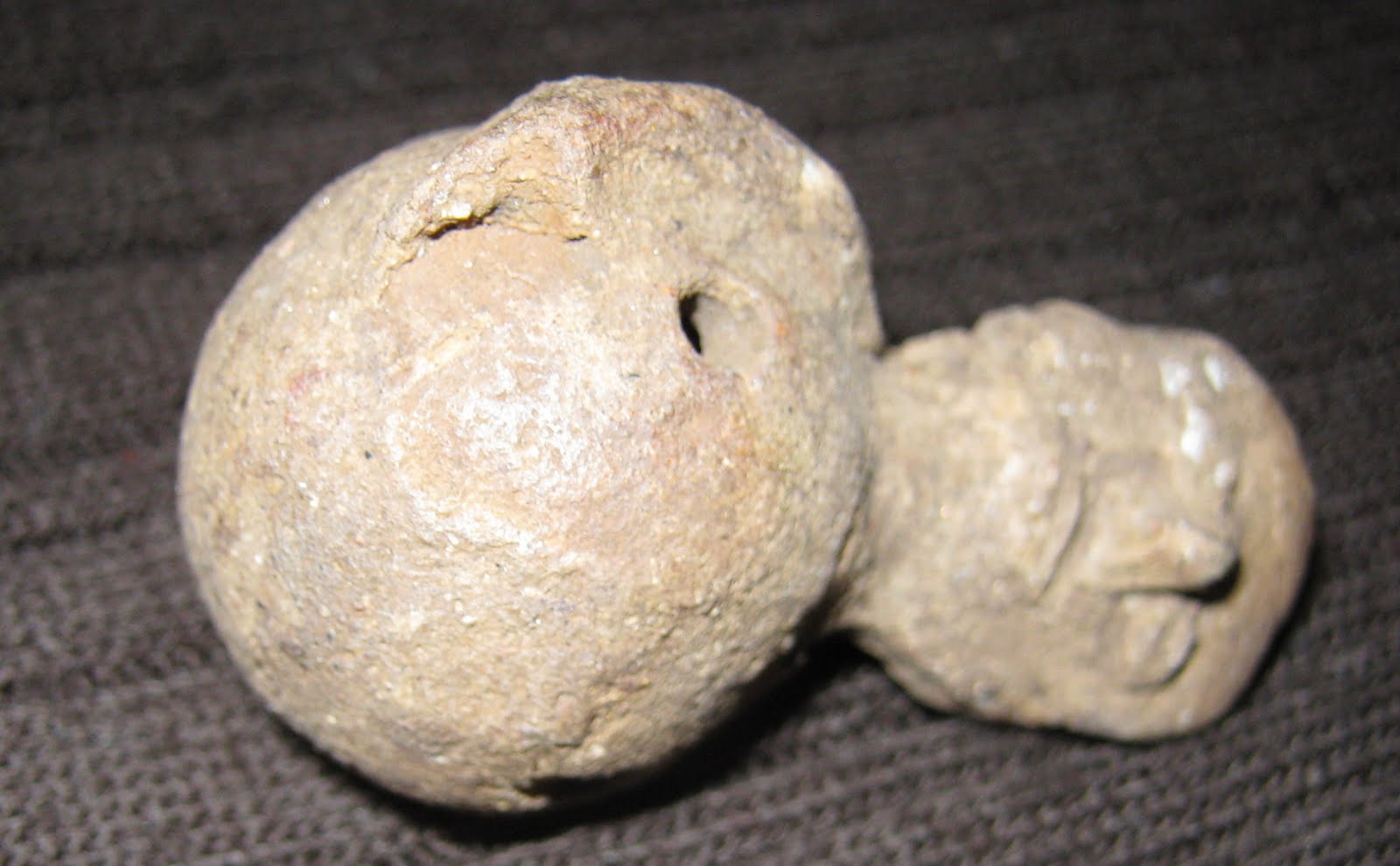 ENCUENTRAN ELEMENTO ARQUEOLÓGICO/INSTRUMENTO MUSICAL