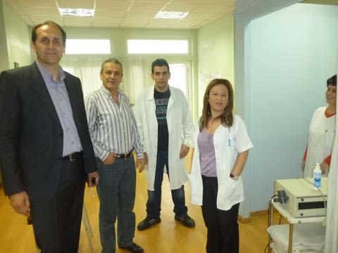 Επίσκεψη στο νοσοκομείο Βέροιας έκανε ο Απ. Βεσυρόπουλος