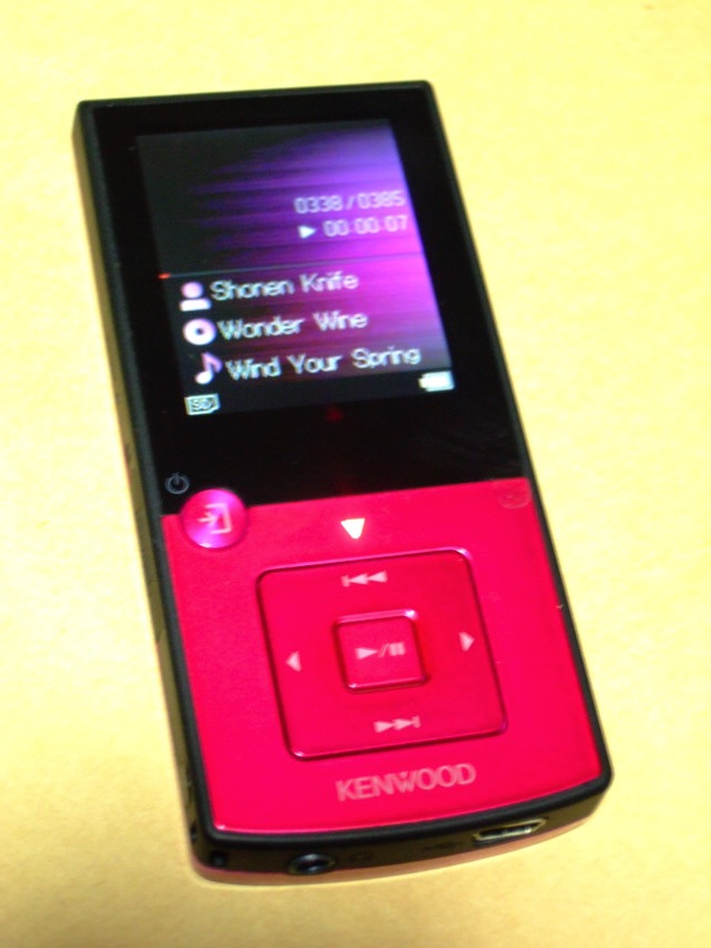 柔らかい 新品 KENWOOD MG-G608 Bluetooth ピンク