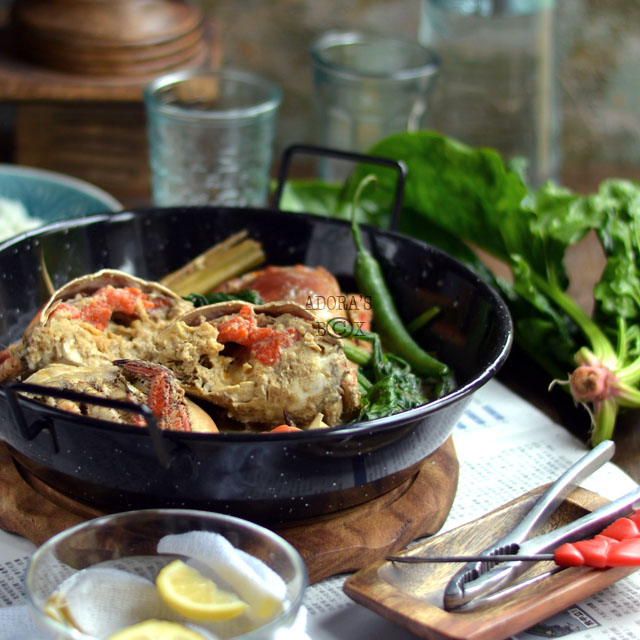 Adora's Box CRABS WITH COCONUT MILK AND SPINACH