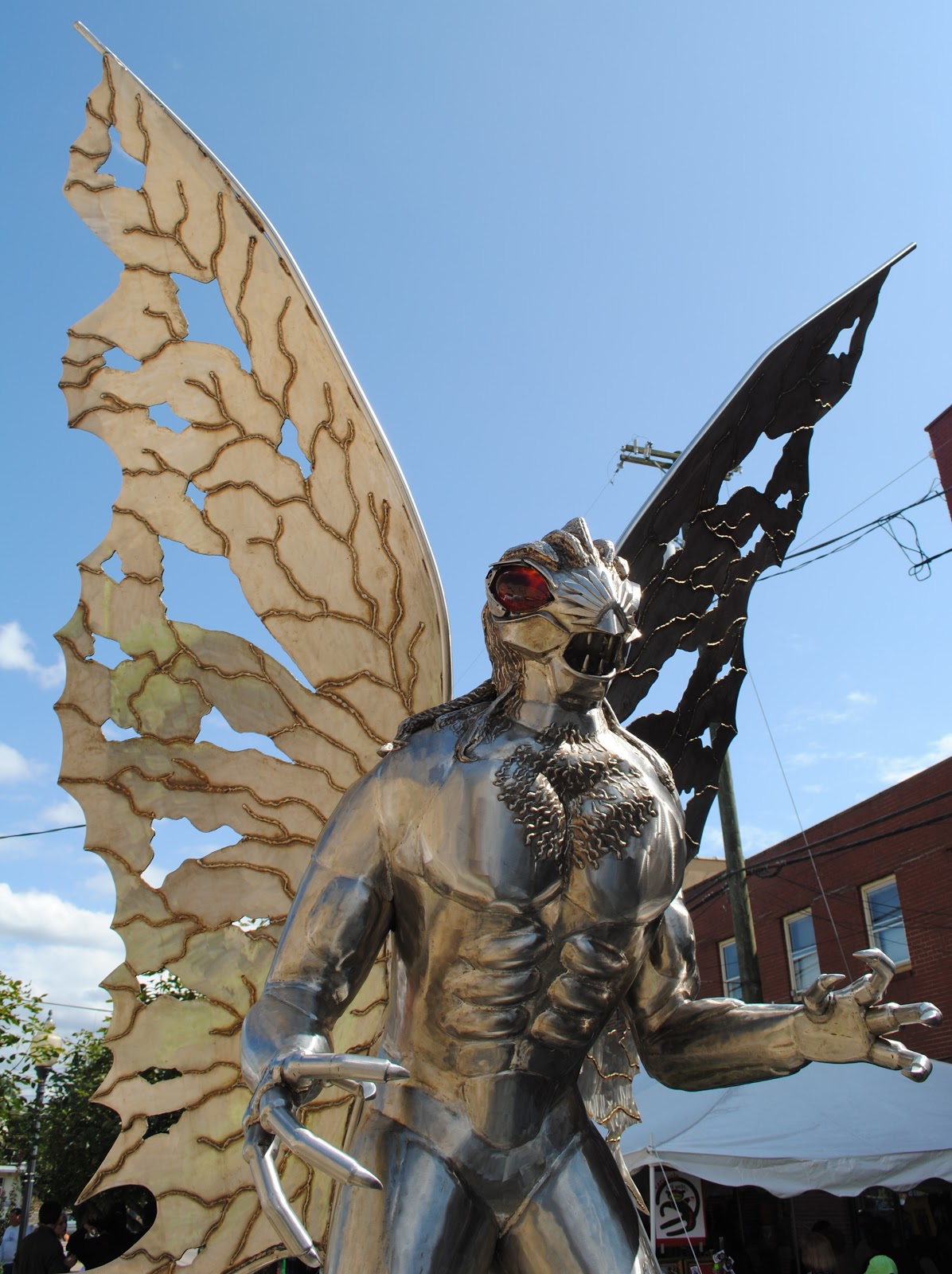 Mystical moth man from Point Pleasant Mystical moth man from Point Pleasant