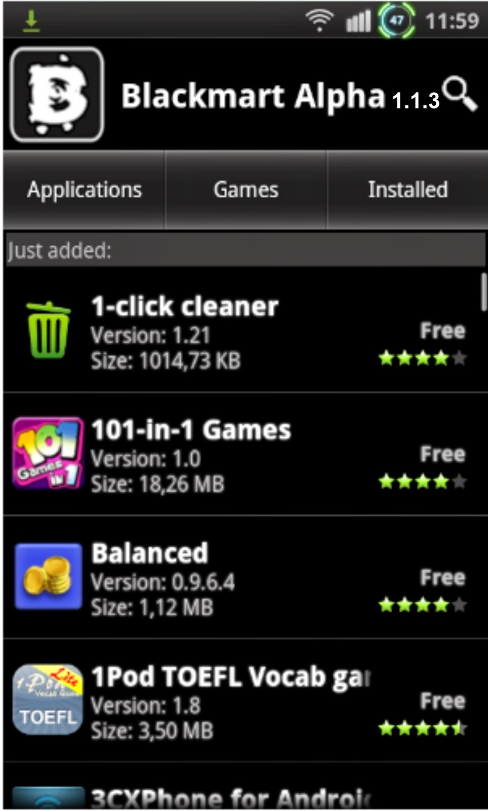 Blackmart Apk (7.1 MB)
