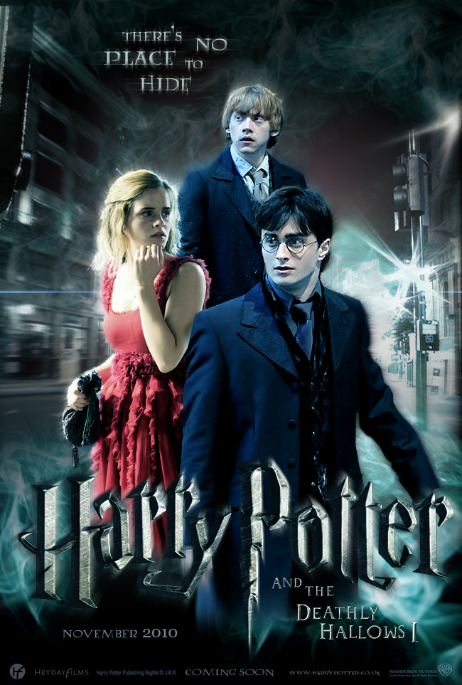 harry potter and the deathly hallows part 1 dvd cover. DVD Front cover. Harry Potter