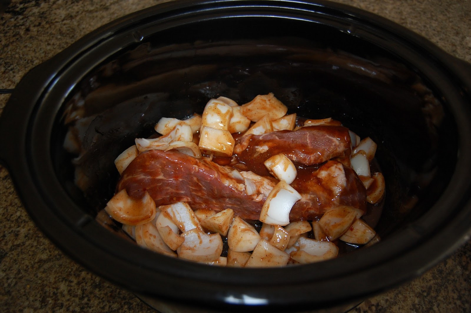 Pinkie for Pink Crockpot Tritip Meal