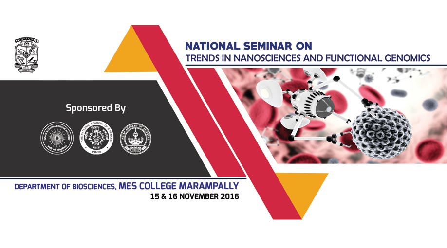 National Seminar on Trends in Nanosciences and Functional, Genomics