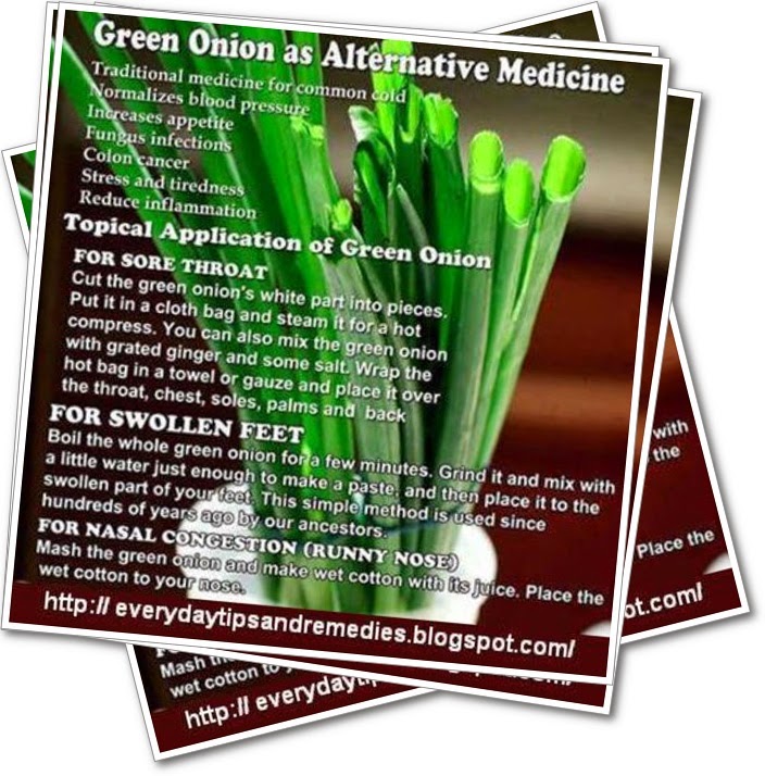 Tips And Remedies Benefits Of Green Onion