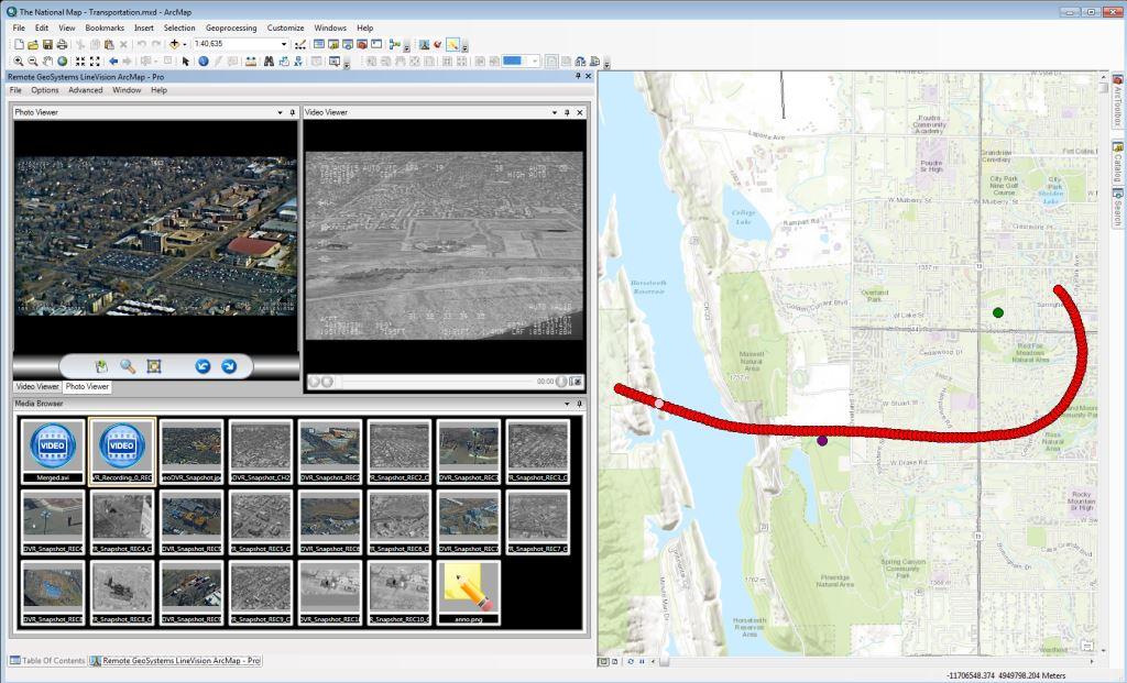 LineVision Esri ArcMap AddIn New FMV Reporting AddIn Now Available